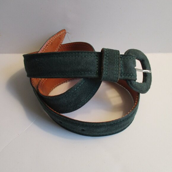 *GAP Forest Green Suede  Leather Belt - Size M main image 9